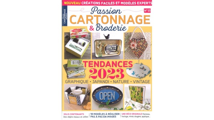 PASSION CARTONNAGE & BRODERIE